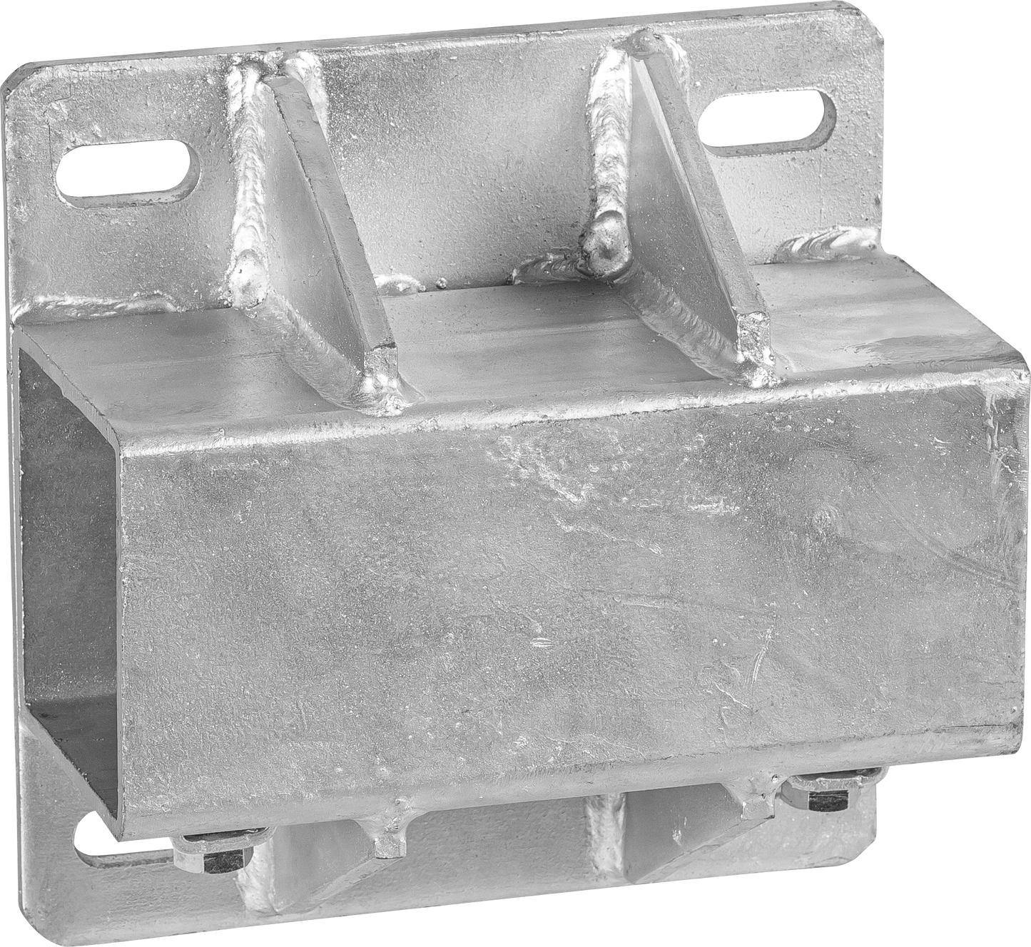 Montageplatte Fingergatter inkl. Schrauben für Vollschellen