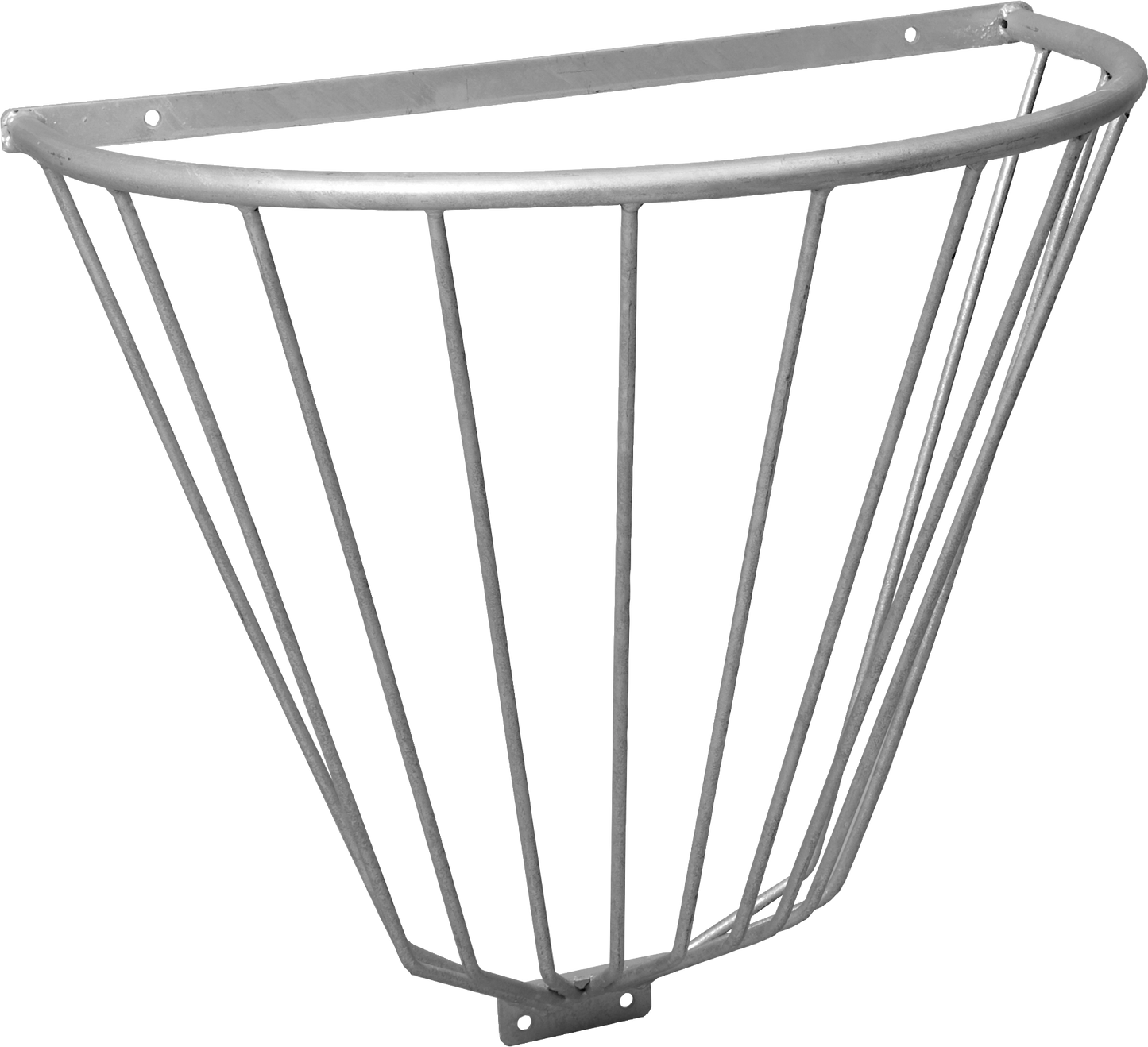 Wandraufe halbrund, verzinkt