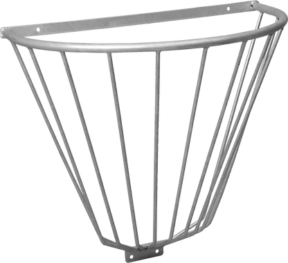 Wandraufe halbrund, verzinkt