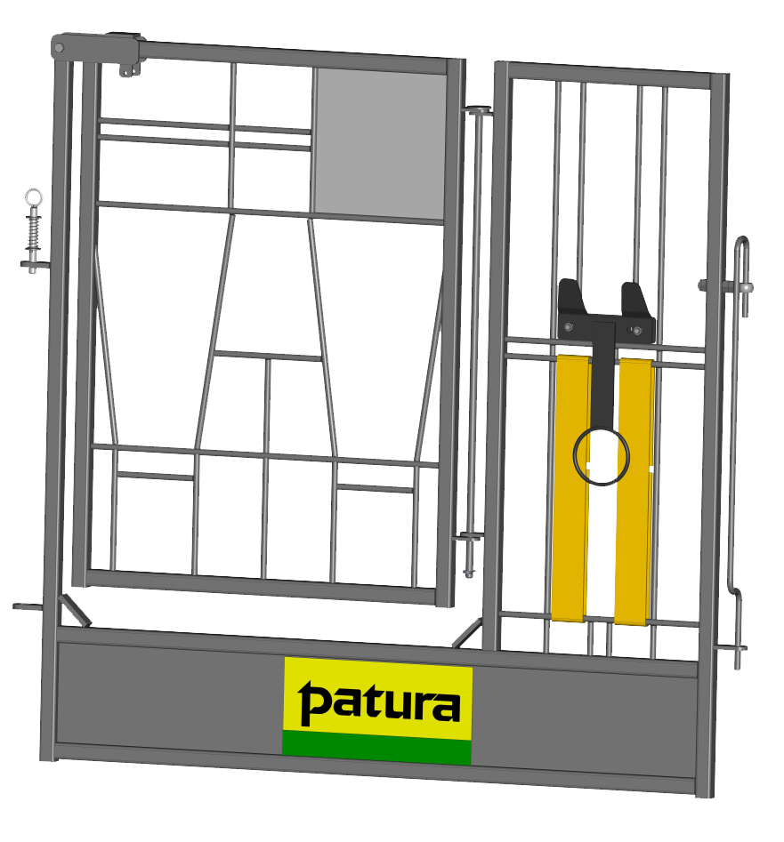Tür für Kälberbox