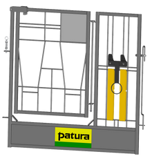 Tür für Kälberbox
