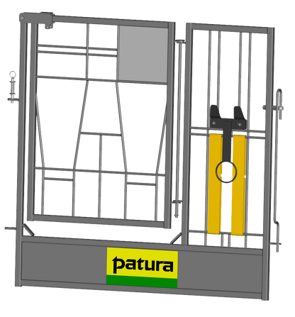 Tür für Kälberbox