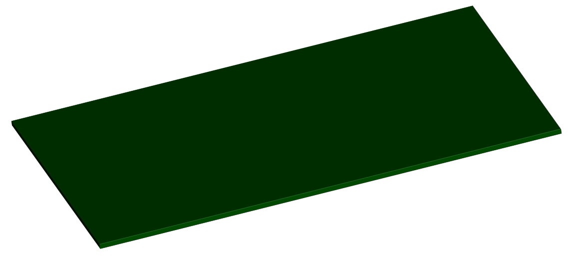 Kunststoffplatte 100 x 165 x 2 cm für Abdeckung Kälberbox 1,54 m