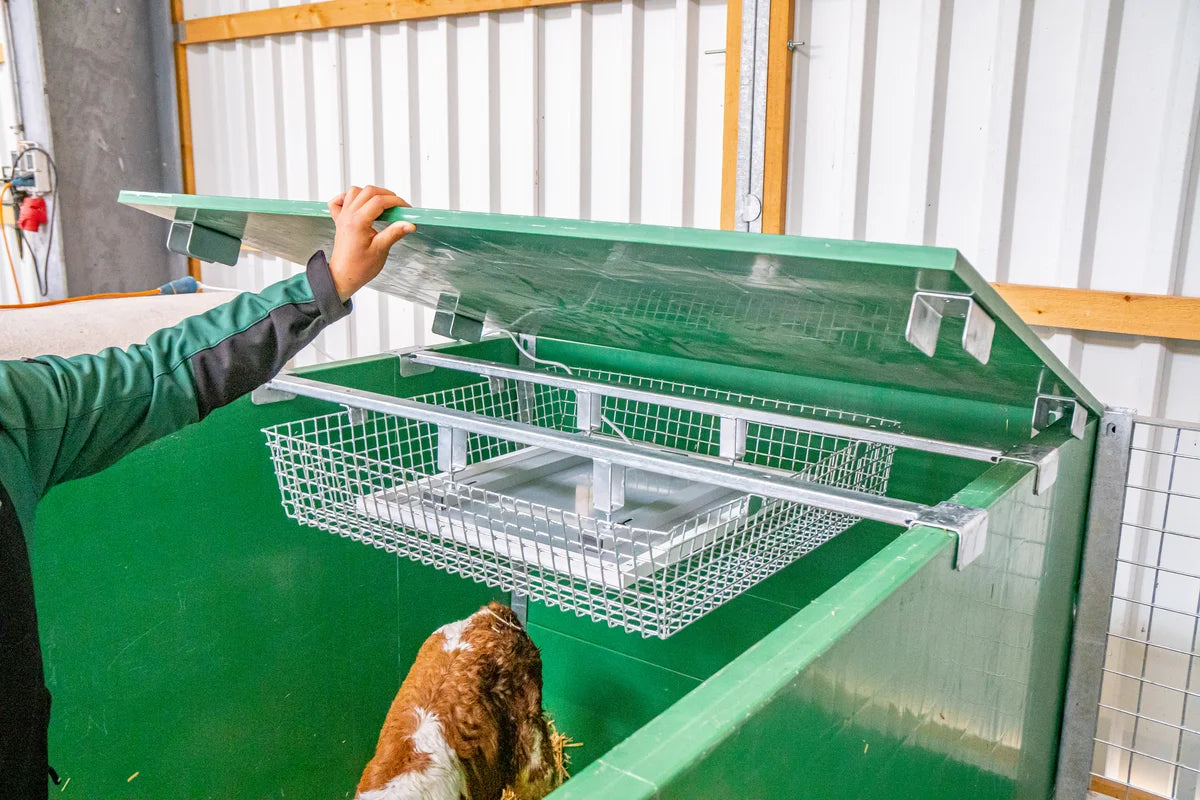 Abdeckung Kälberbox