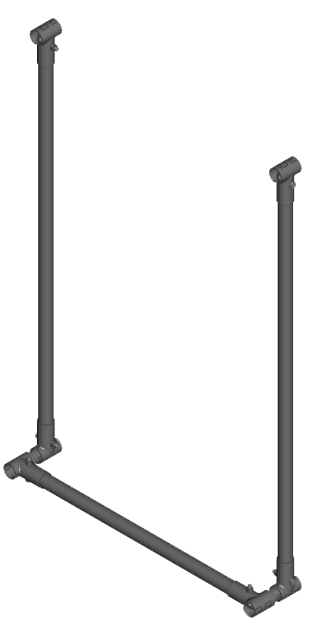 Erweiterungsset für Fronttüren für Transportwagen PATURA Kälberbox