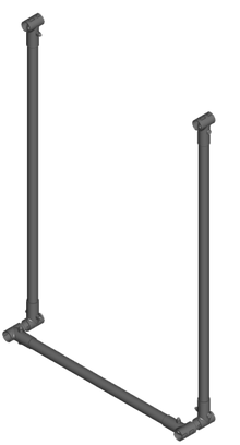 Erweiterungsset für Fronttüren für Transportwagen PATURA Kälberbox