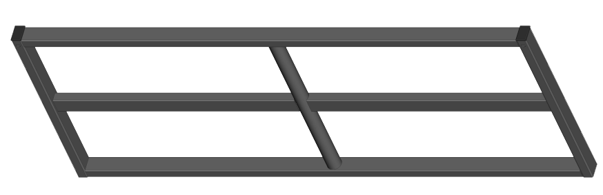 Rückwand für Kälberbox