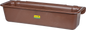 Kunststoff-Langtrog 42 l, braun zum Einhängen