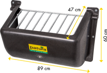 Kunststoff-Heuraufe Slow-Feeder, 140l für Pferde