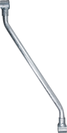 Gitterstab für Schrägfressgitter modular mit 2 T-Schellen, vz