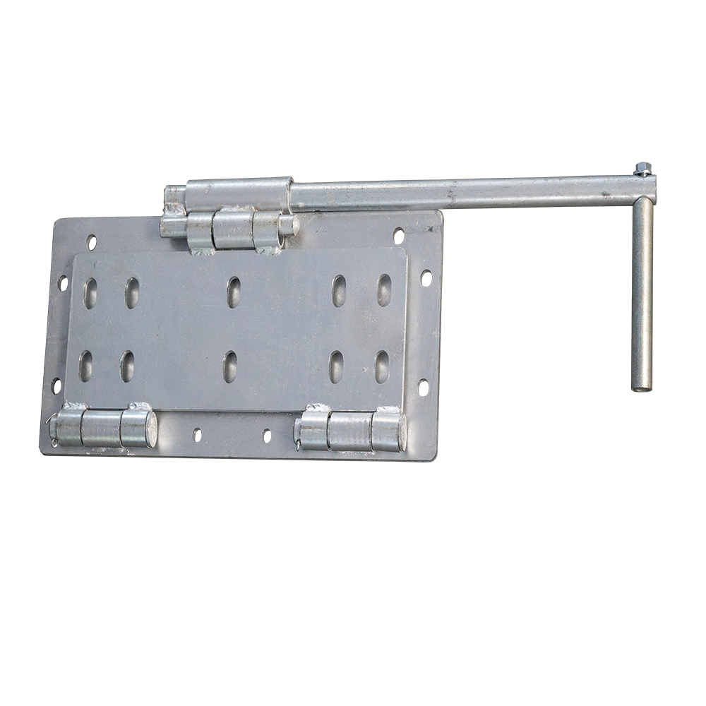 Schwenkplatte für elektr. Pendelbürsten und Schwingbürsten Midi und Maxi Montage an Wand oder Pfosten 90x90mm