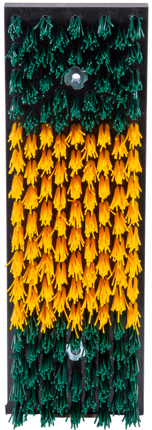 Bürste (1 Stück) 45 x 15 cm, zu Kälberbürste mit Schutzkorb, gefedert