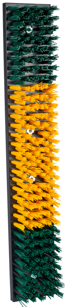 Bürste (1 Stück) 90 x 15 cm, zu Bullenbürste mit Schutzkorb, gefedert