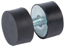 Gummipuffer für Bullenbürste mit Schutzkorb, gefedert passend auch für Kälberversion