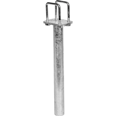 Mittelstütze Schwedenfressgitter zum Einbetonieren Höhe: 48 cm