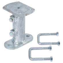 Mittelstütze mit Bodenplatte für Schwedenfressgitter