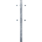 Montagepfosten für Schwedenfressgitter 60x60x4 mm, L=1,29 m