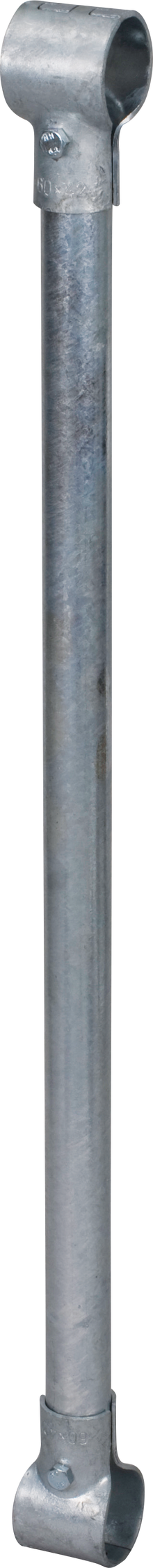 Zusatzstange mit 2 T-Schellen, 1 1/2" x 1 1/4"