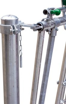 Abstandhalter zur Schrägstellung aller Fressgitter