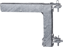 Montagerahmen f. Abtrennungen an Liegeboxenbügel