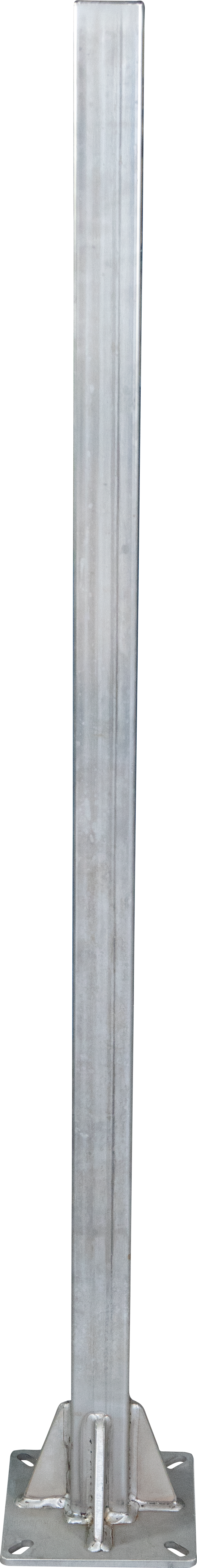 Pfosten 60 x 60 x 3 mm, Edelstahl