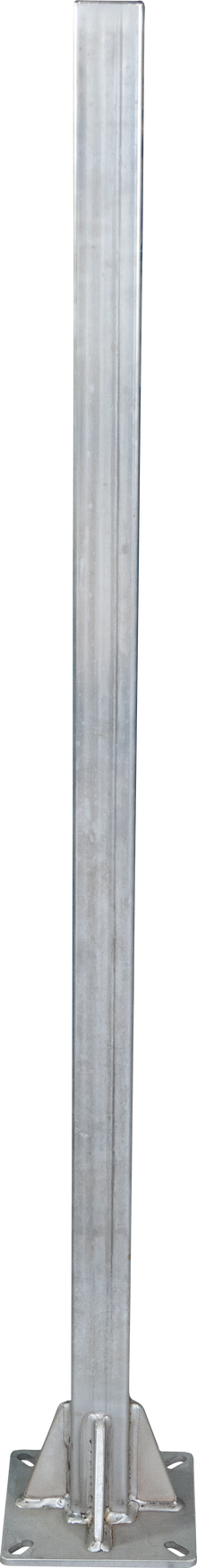 Pfosten 60 x 60 x 3 mm, Edelstahl