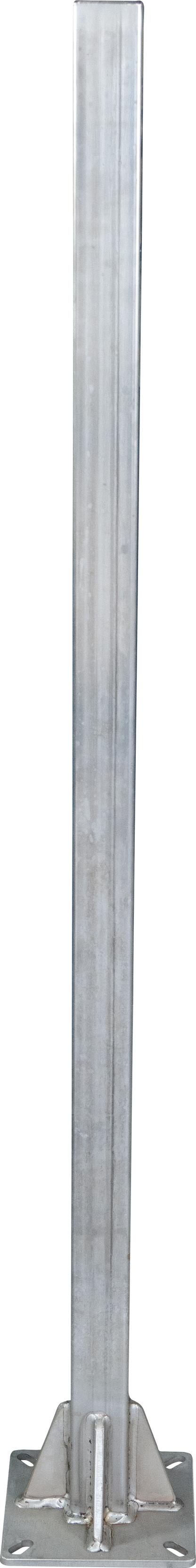 Pfosten 60 x 60 x 3 mm, Edelstahl