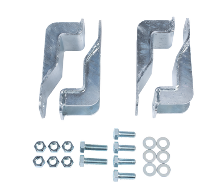 Halter für Schwingbürste an Pfosten