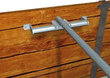 Verstellbarer Wandhalter für Nackenrohr