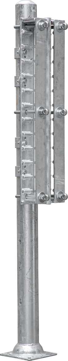 Halter für Futtertischabtrennung Bullen