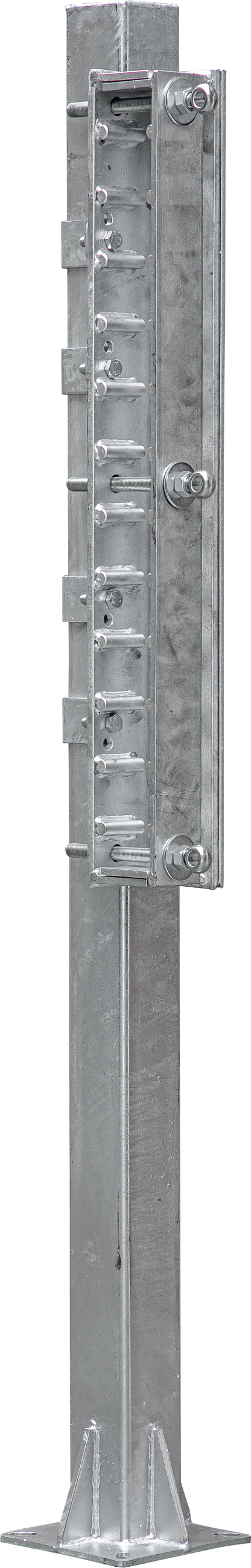 Halter für Futtertischabtrennung Bullen