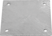 Gegenplatte 200x200x8mm, verzinkt
