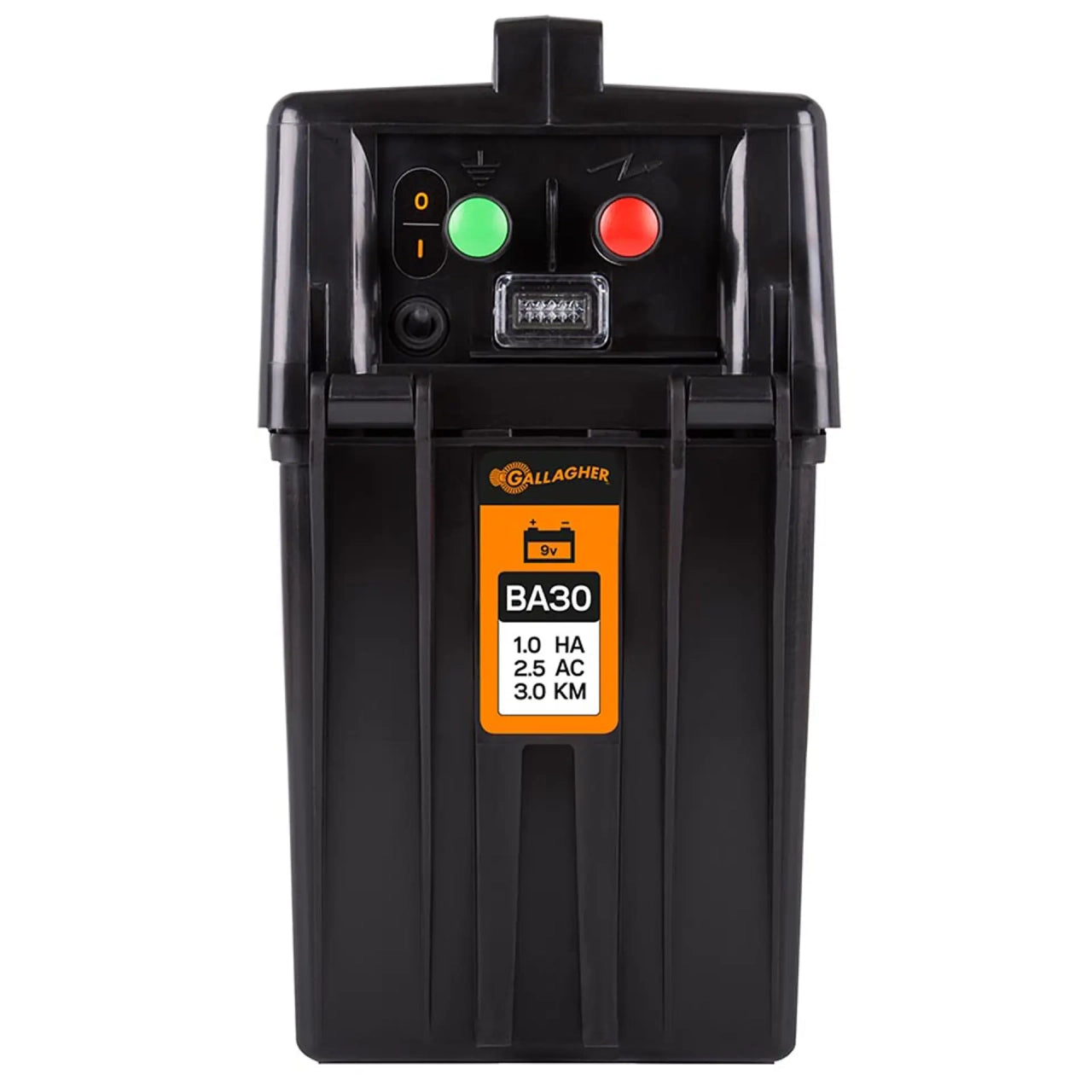 BA30 9V Batterie-Weidezaungerät (0,25J - 9V/12V) mit gratis 55Ah Batterie