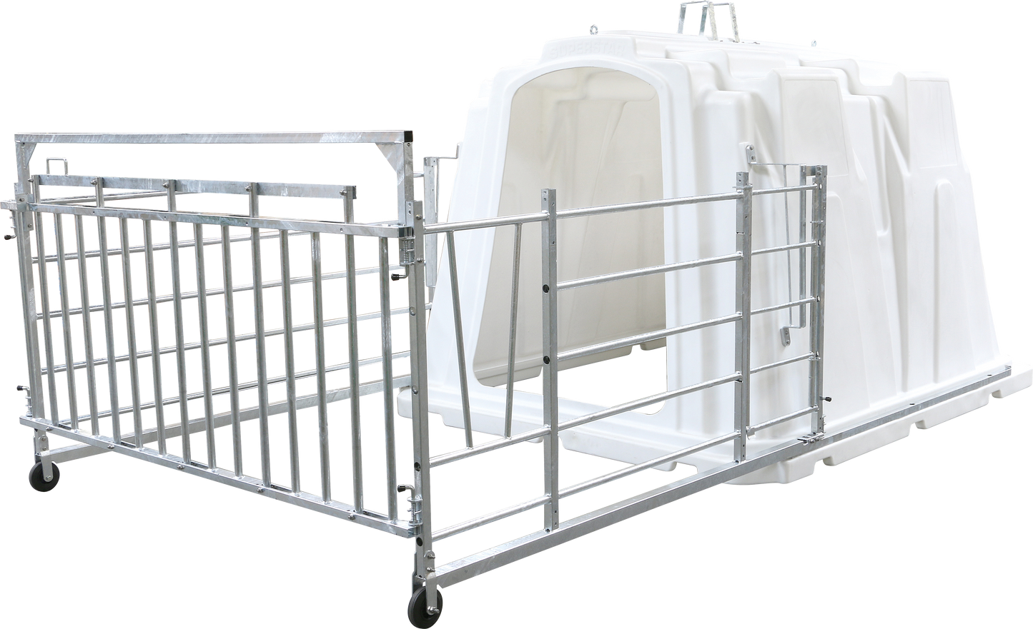 Umzäunung für Kälberhütte Superstar 2,36x2,31x1,45