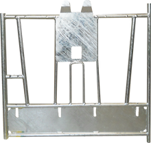 Klapptür mit Nuckeleimerhalter für Kälberhütten Ministar u. Logistar