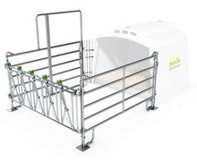 Profi-Umzäunung komplett, passend zu Kälberhütte XL