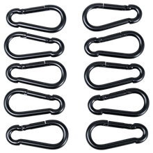 Karabinerhaken 80 mm 10 Stück/Pack