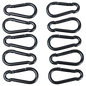 Karabinerhaken 80 mm 10 Stück/Pack