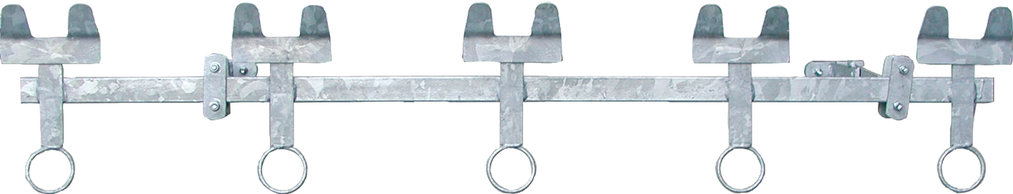 Nuckeleimerhalter 5-fach, für Kälberhütte XL