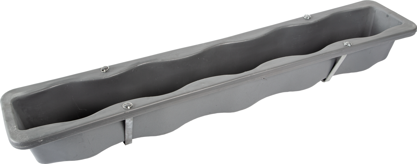 Futtertrog mit Eimerhalterung für Kälberhütte XL