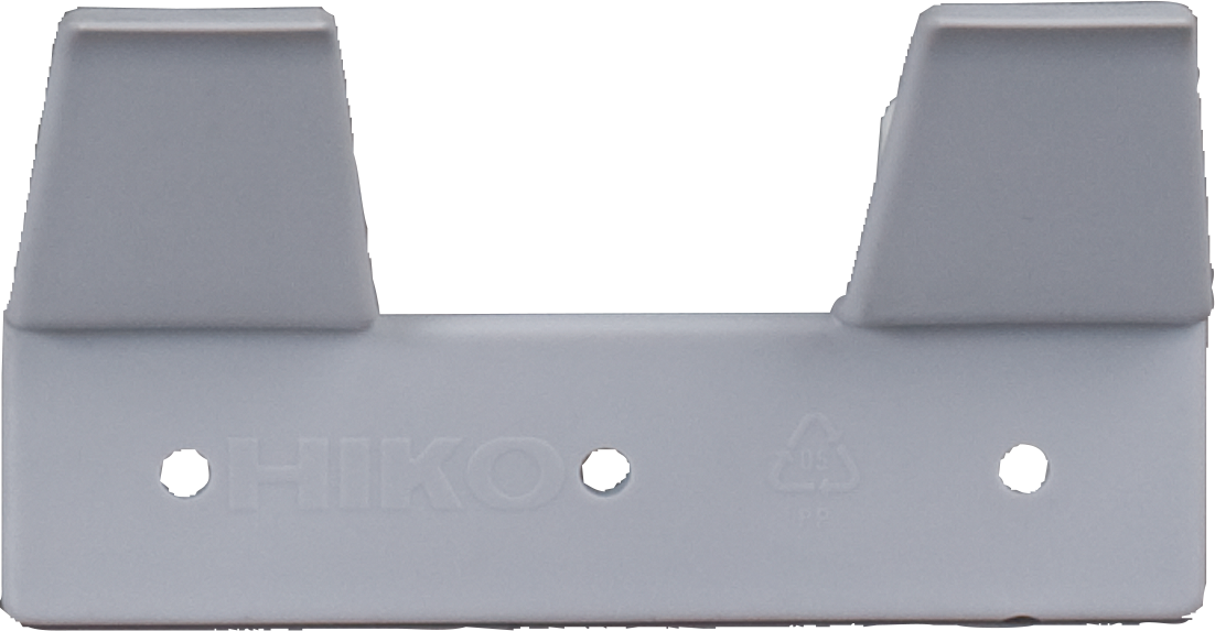 Eimerhalter Kunststoff, grau, für Nuckeltränkeeimer