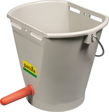Nuckel-Tränkeeimer 9 l, grau