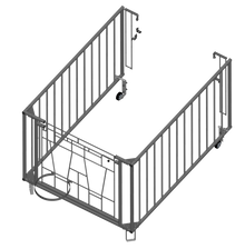 Umzäunung für Kälberhütten Comfort und Standard