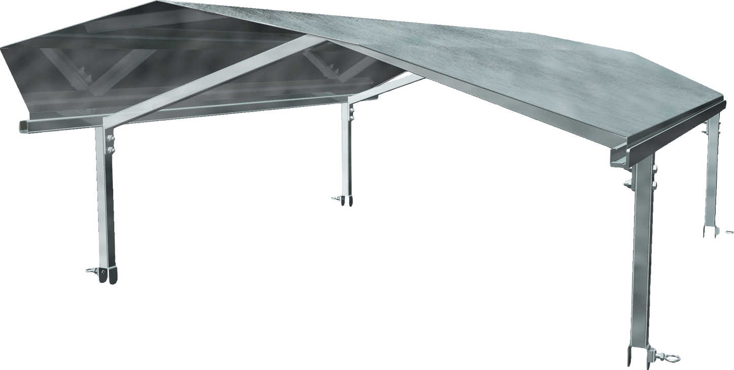 Dach für Umzäunung Kälberhütte, Typ Standard und Comfort