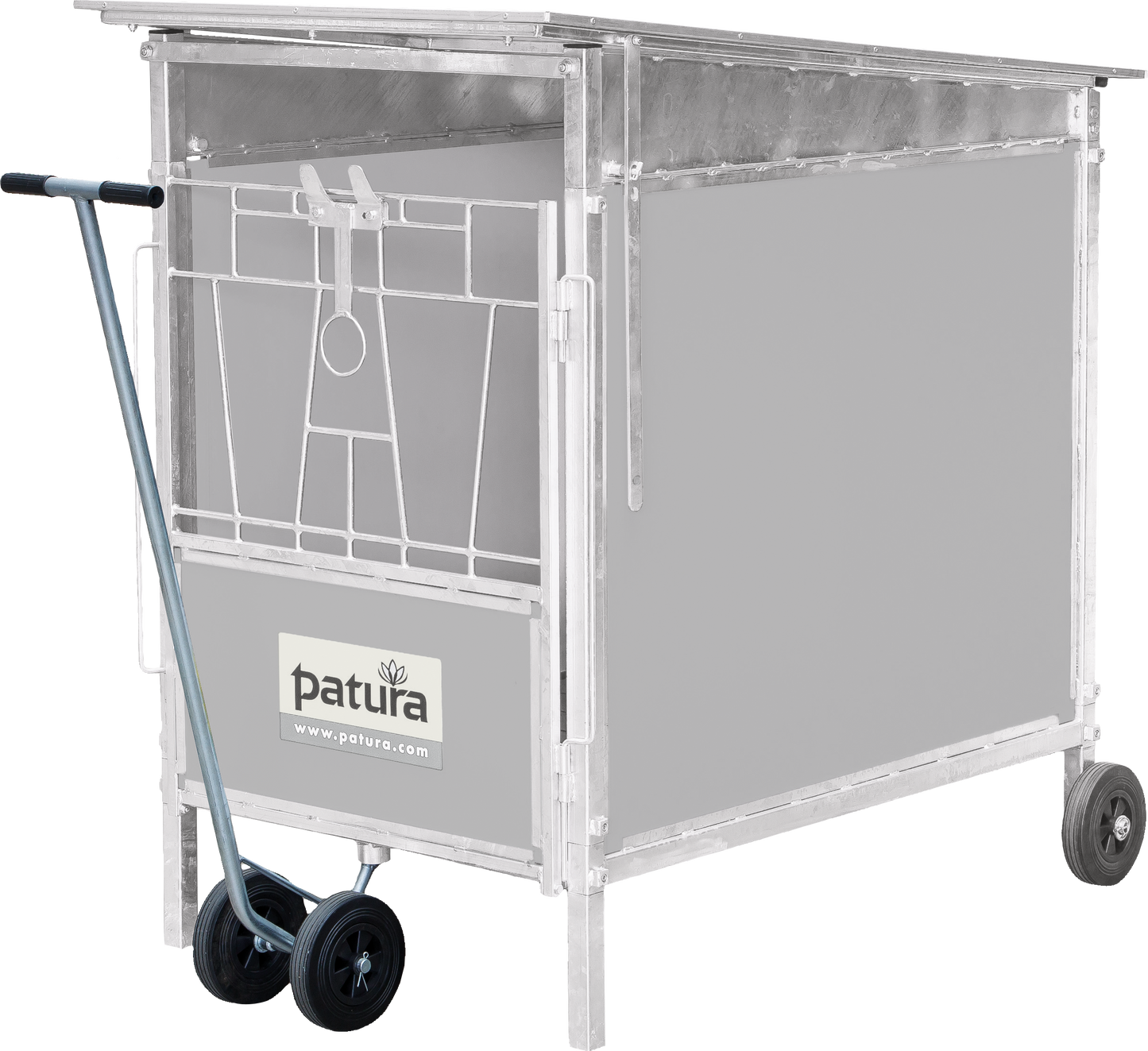 Transporträder mit Deichsel für Kälber-Auto