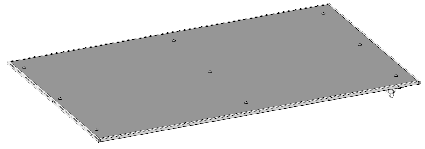 Dach Kälber-Auto MINI ohne Seitenteile