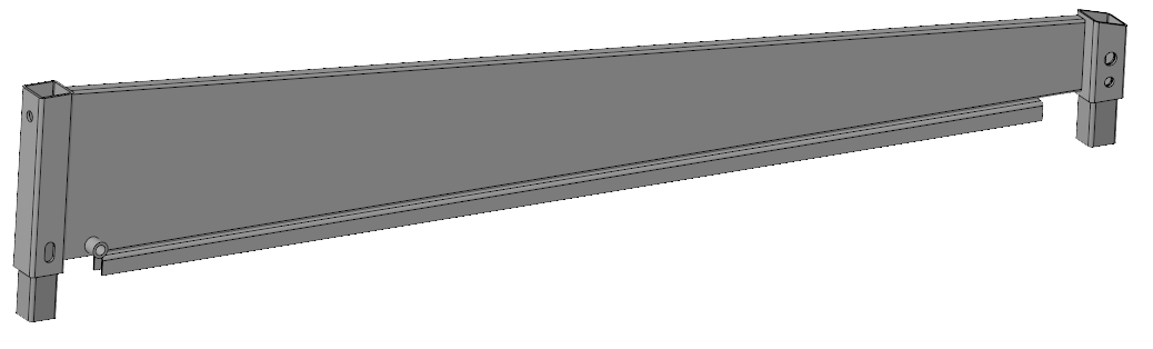 Seitenteil für Dach, links Kälber-Auto Mini
