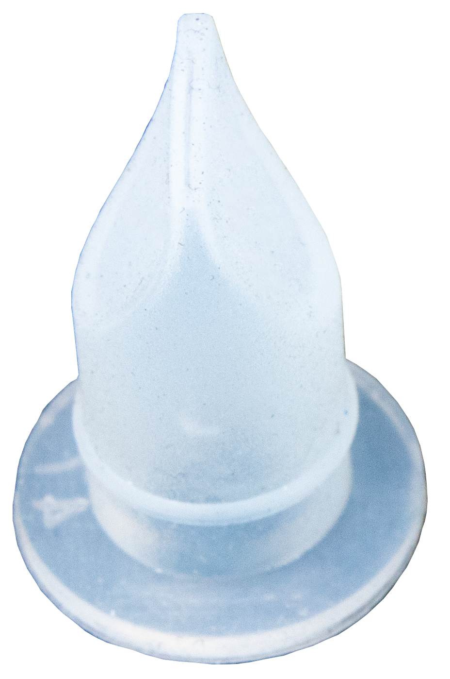 Luftventil, weiß für Kälber-Tränkeflasche Profi