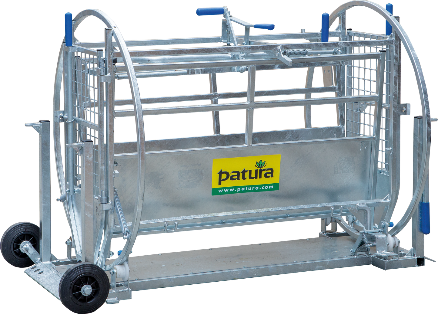 Wendebox für Schafe verzinkt, inkl. Fahrwerk