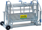 Wendebox für Schafe verzinkt, inkl. Fahrwerk